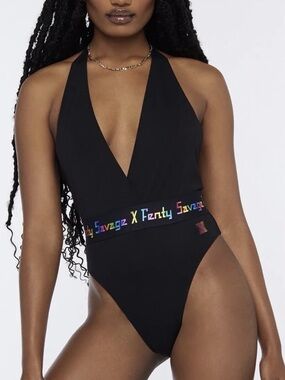 Savage X Fenty Rainbow belt bodysuit